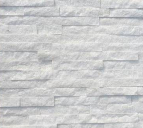 crystal white quartzite mosaic size 60x15 cm