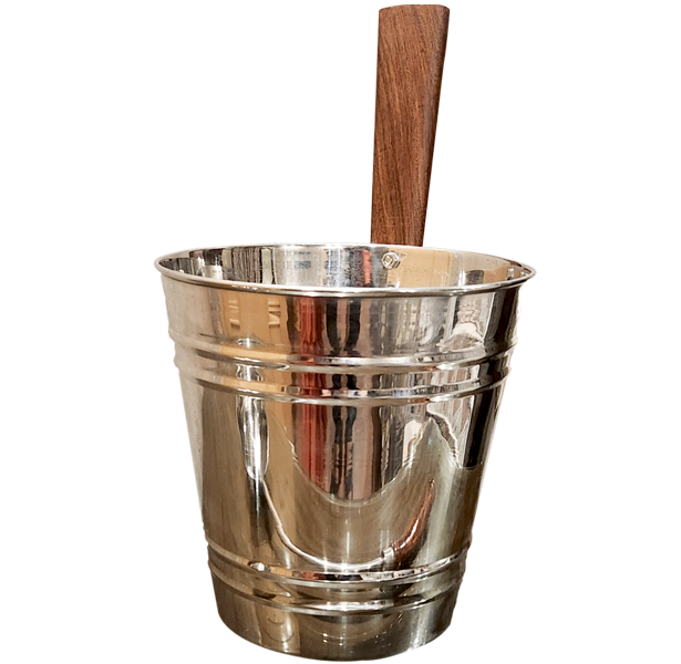 capasity 5 litters top dia 22.5 cm bottom dia 15 cm height 22.5 cm