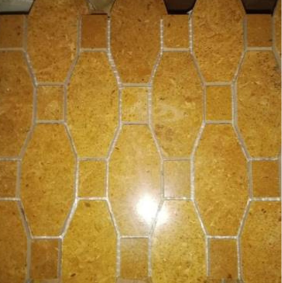 gold marble mosaic