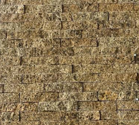 golden stone mosaic size 60x15 cm