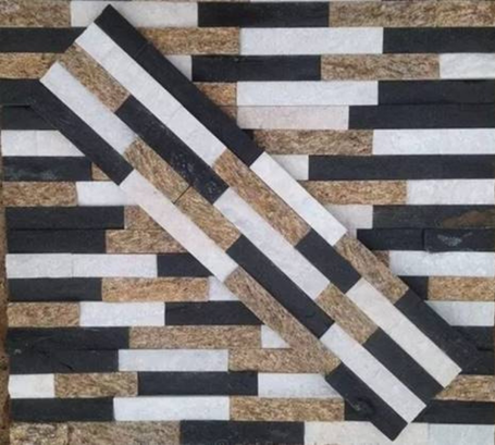 multi stone mosaic size 60x15 cm